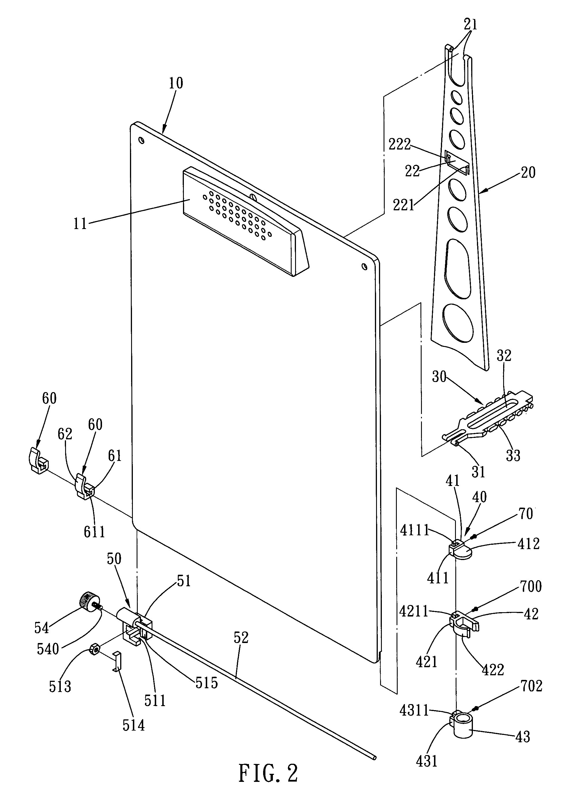 Multifunctional support rack