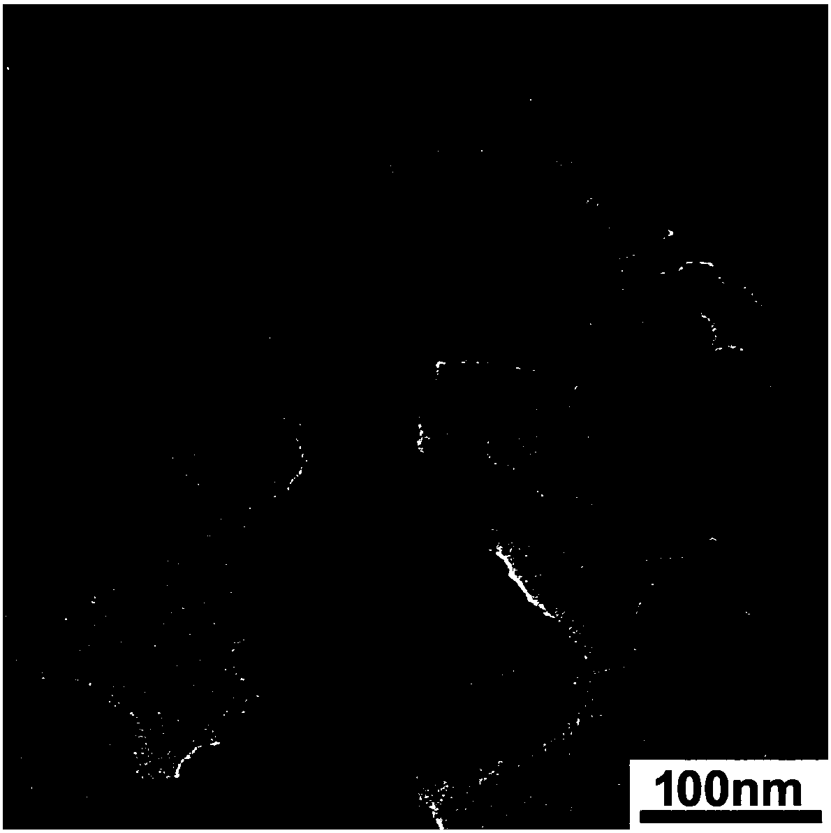 Lanthanide fluoride two-dimensional porous nanosheet as well as preparation method and application thereof