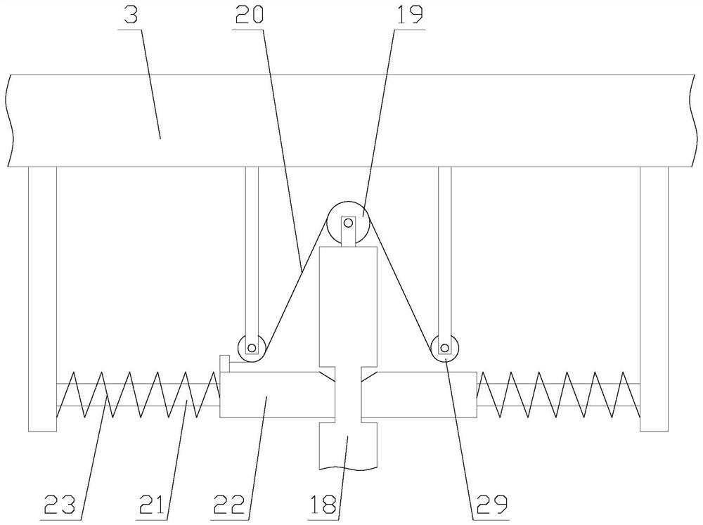 Automatic continuous punching device for metal plate