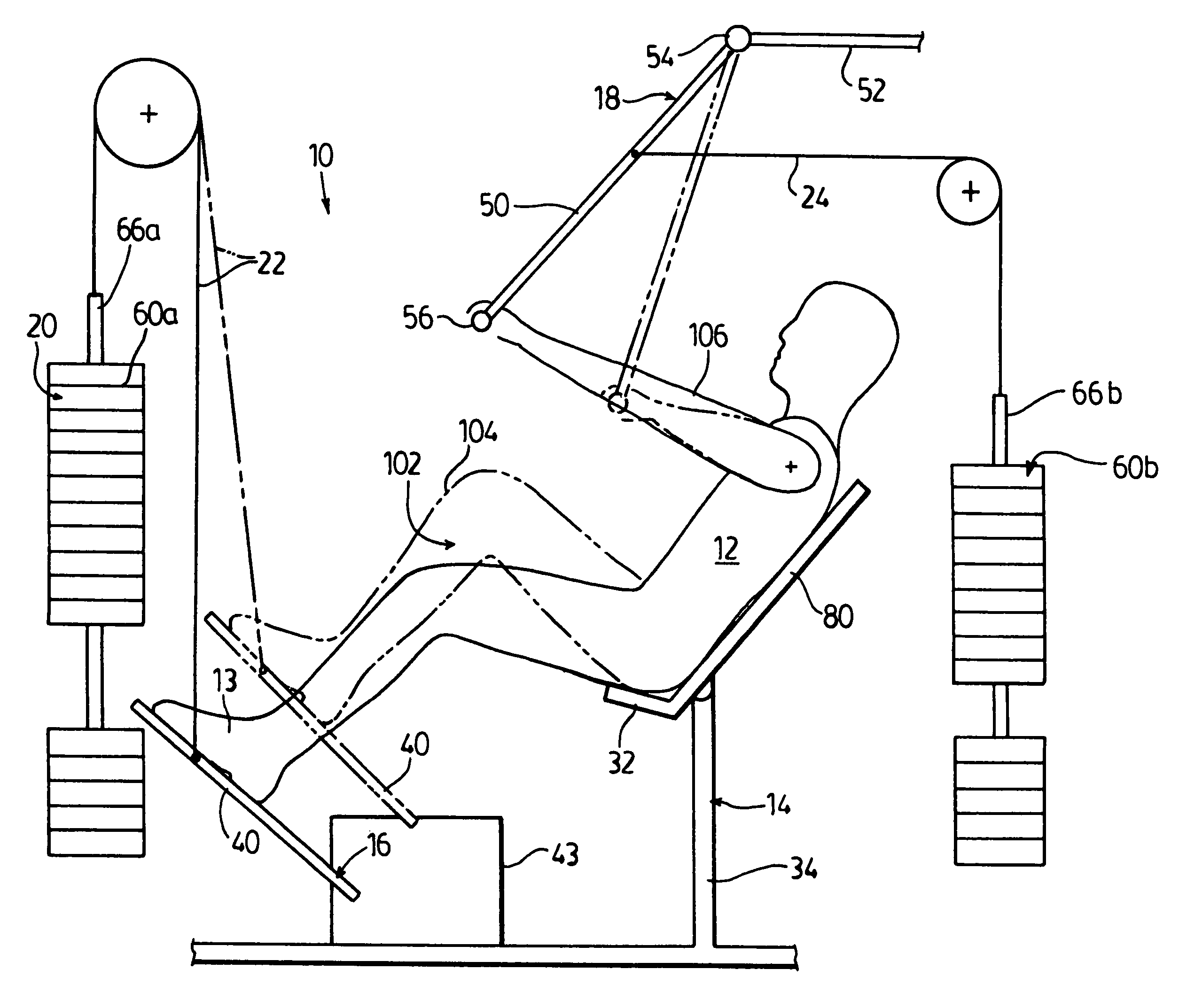 Total body strengthening and toning workstation and method of using same