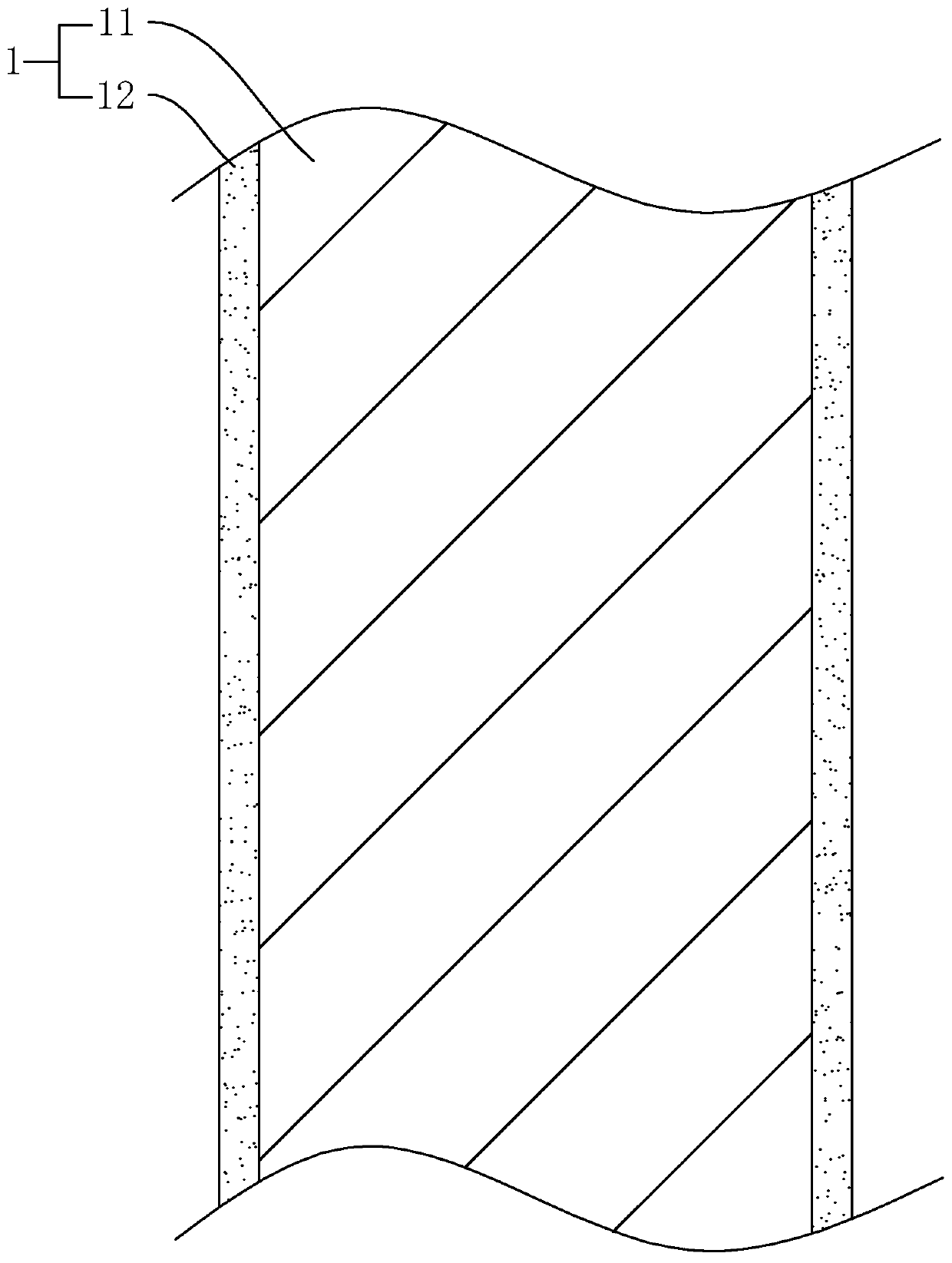 A kind of self-cleaning glass shower door and its production method