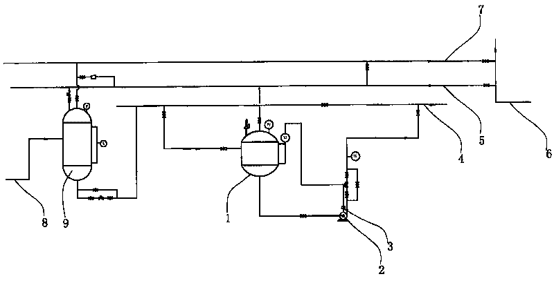 Method and device for recovering waste heat of steam condensate of calcination plant