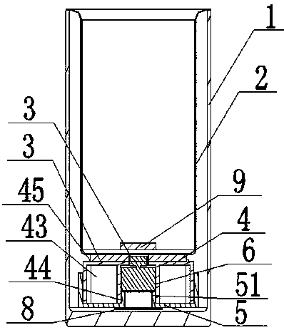 Automatic hot water stirring cup