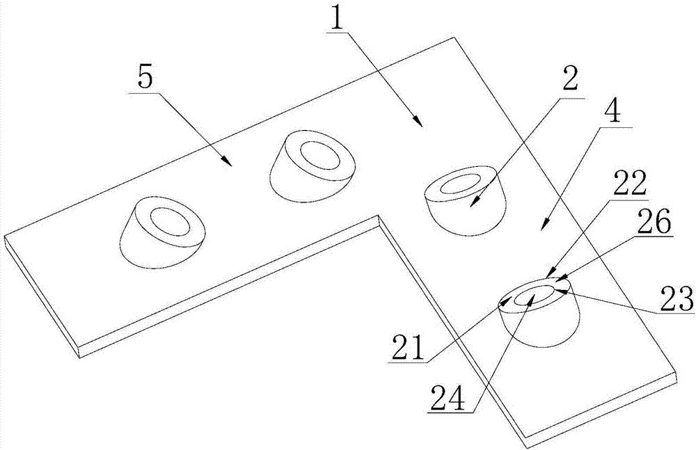 Shrinkage-preventing connector for integrated decoration plates