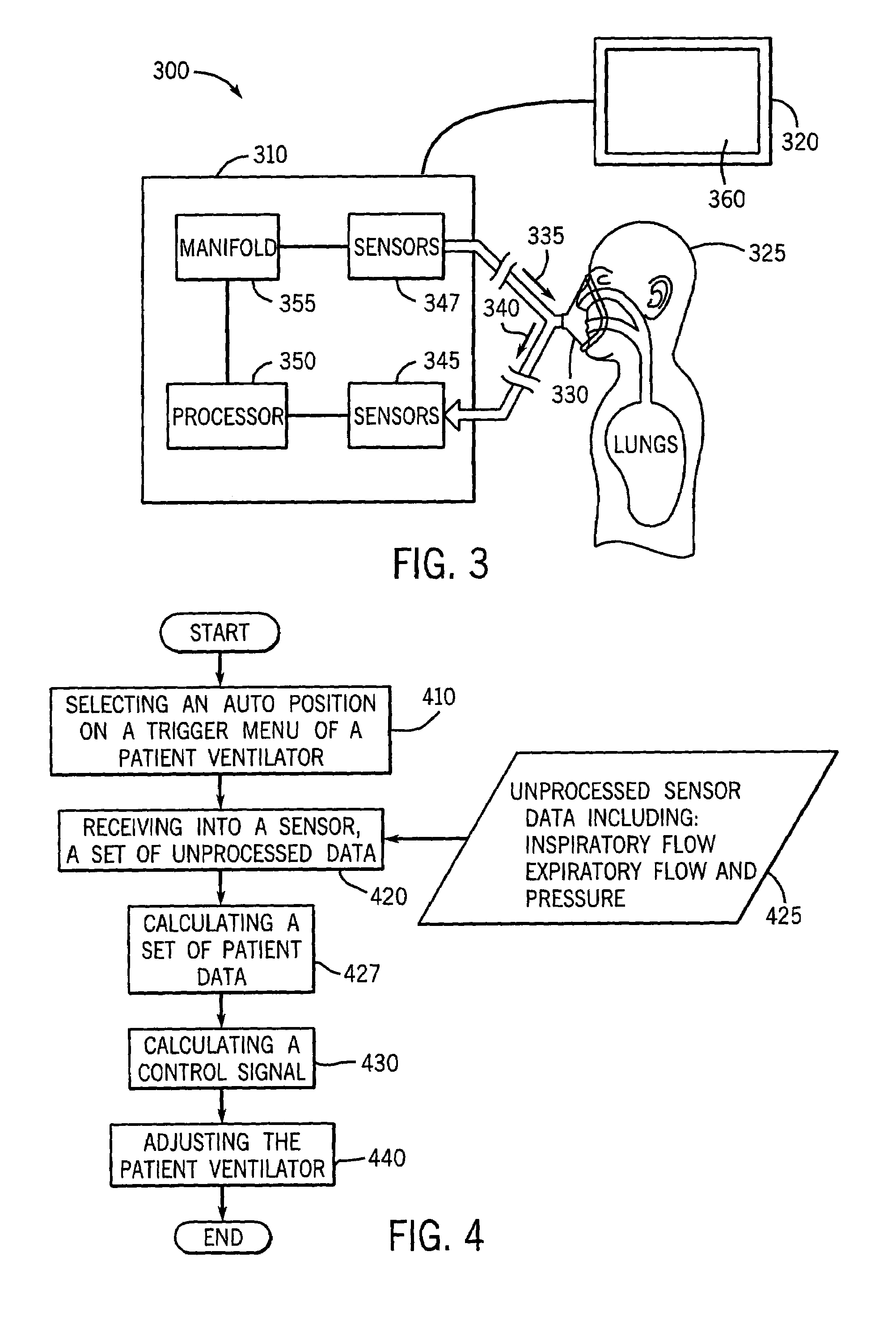 Adaptive patient trigger threshold detection