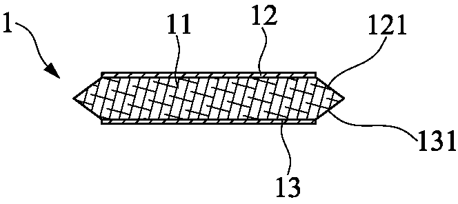 High voltage resisting level high molecular PTC (Positive Temperature Coefficient) thermistor and manufacturing method thereof