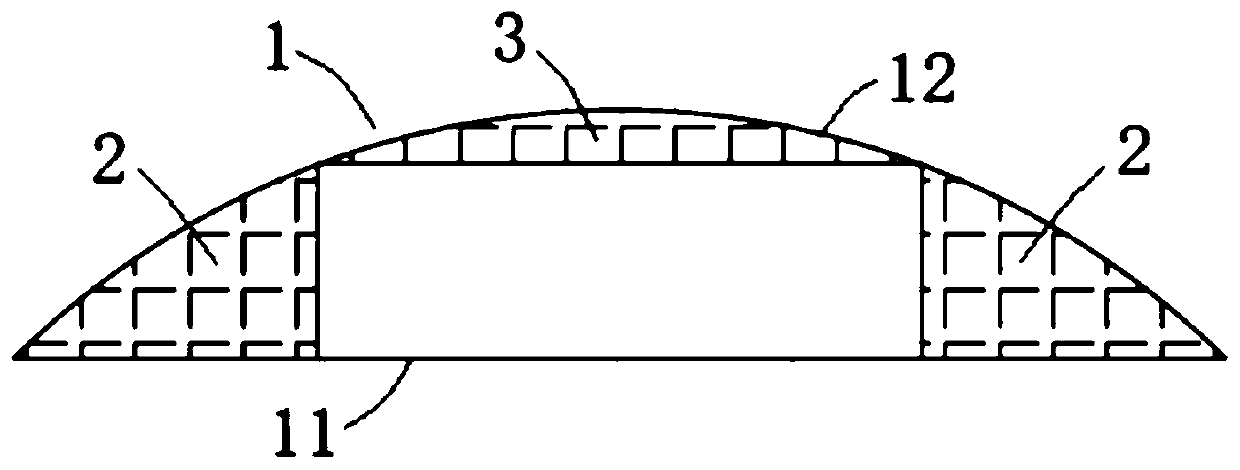 Cutting method of side leather material