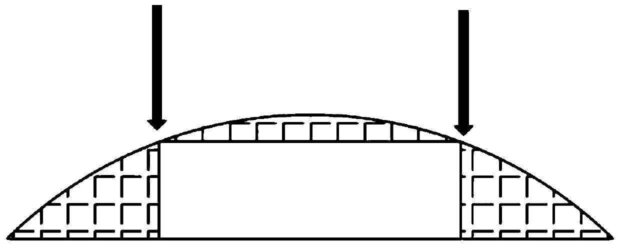 Cutting method of side leather material