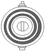 Cylinder assembled steel lead damper