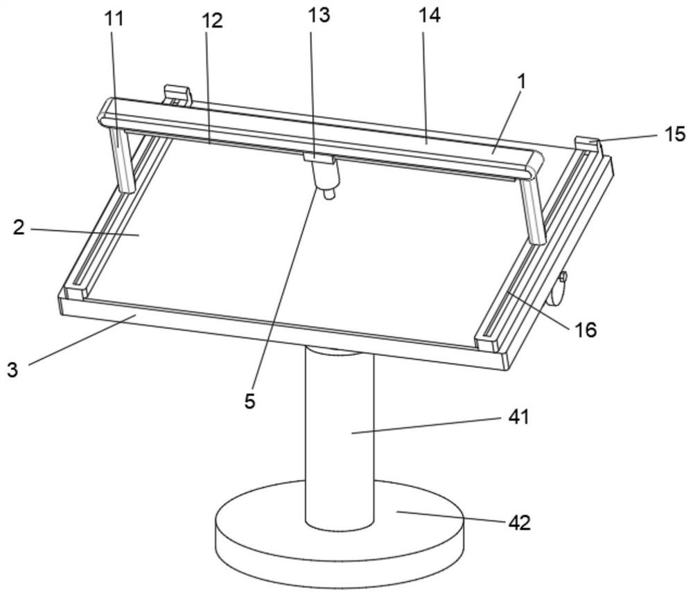 Drawing frame for architectural design