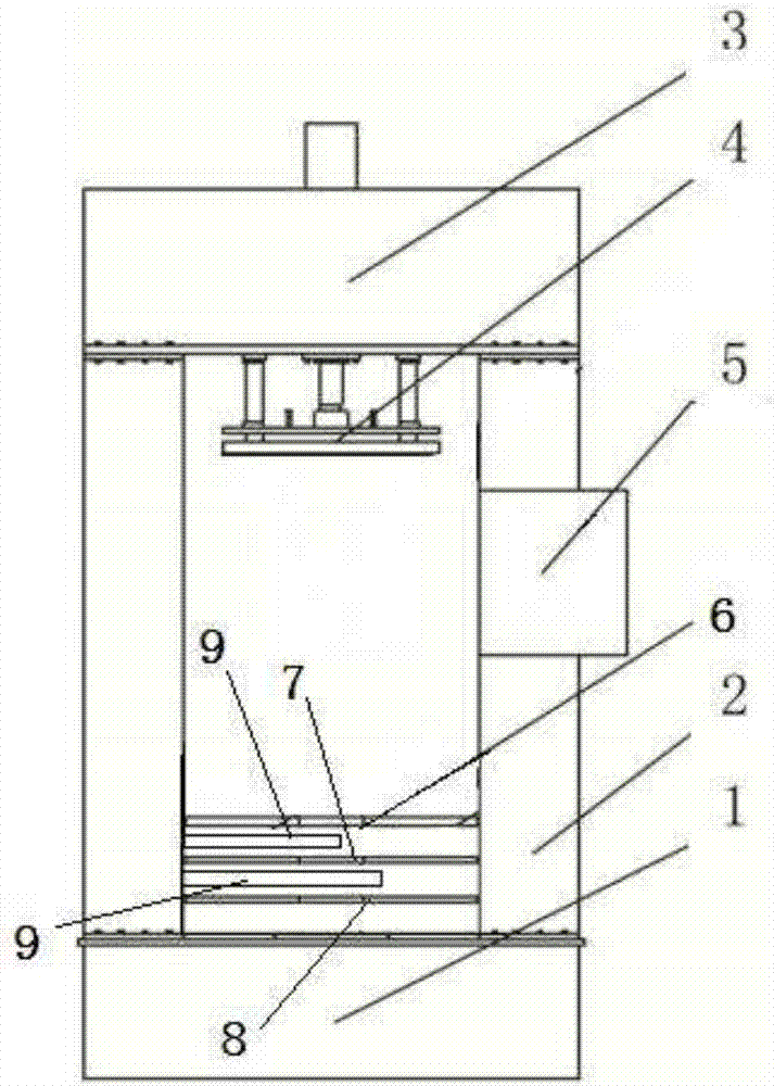 Novel solid wood bending performing machine