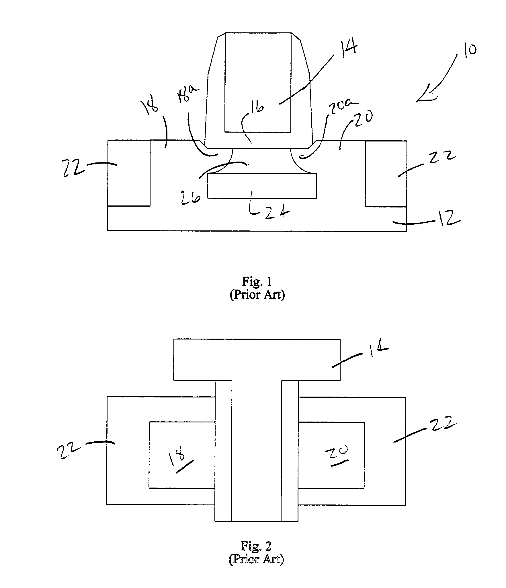 Fabrication of silicon-on-nothing (SON) MOSFET fabrication using selective etching of Si1-xGex layer