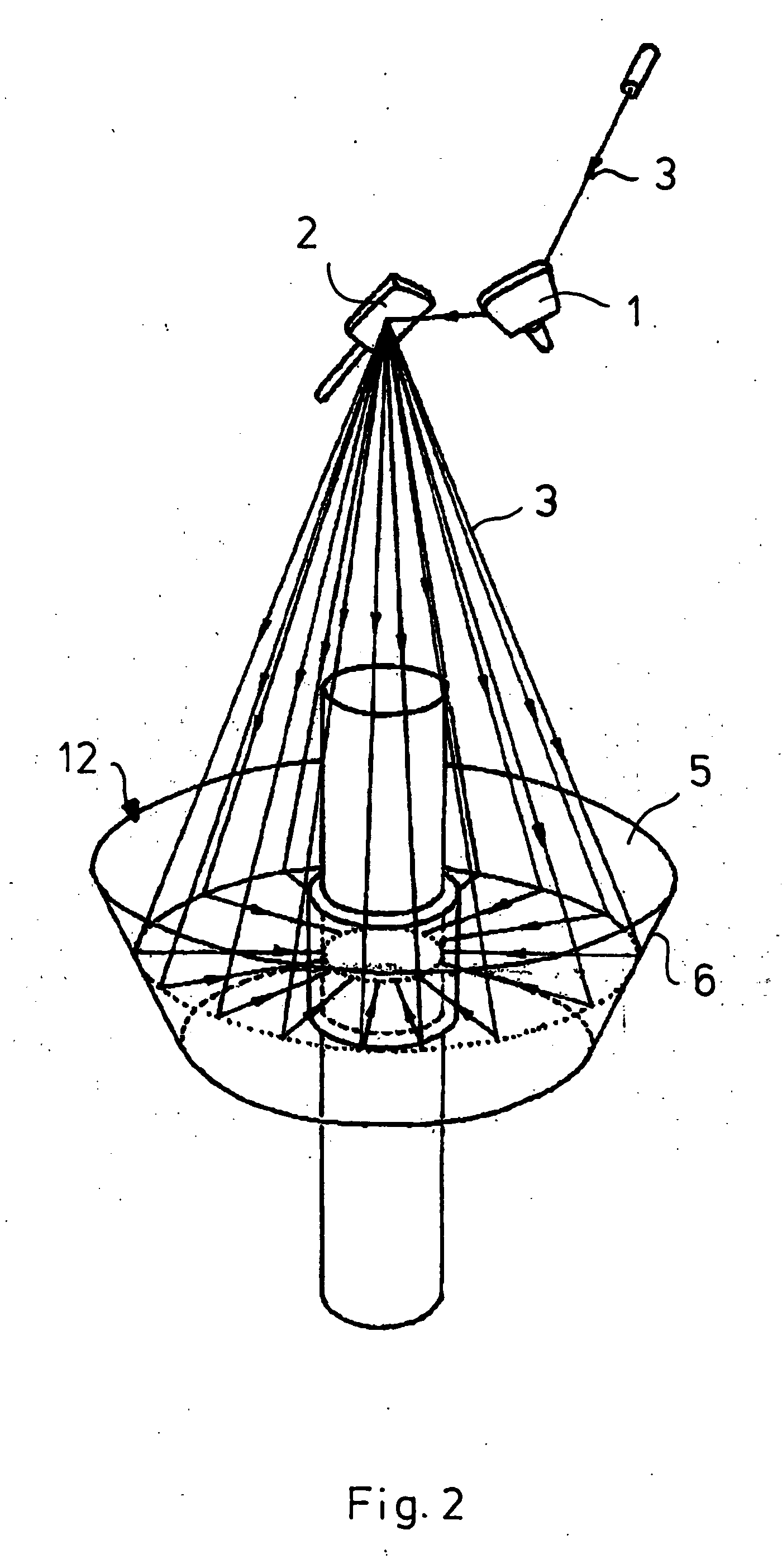 Process and apparatus for joining components using laser radiation