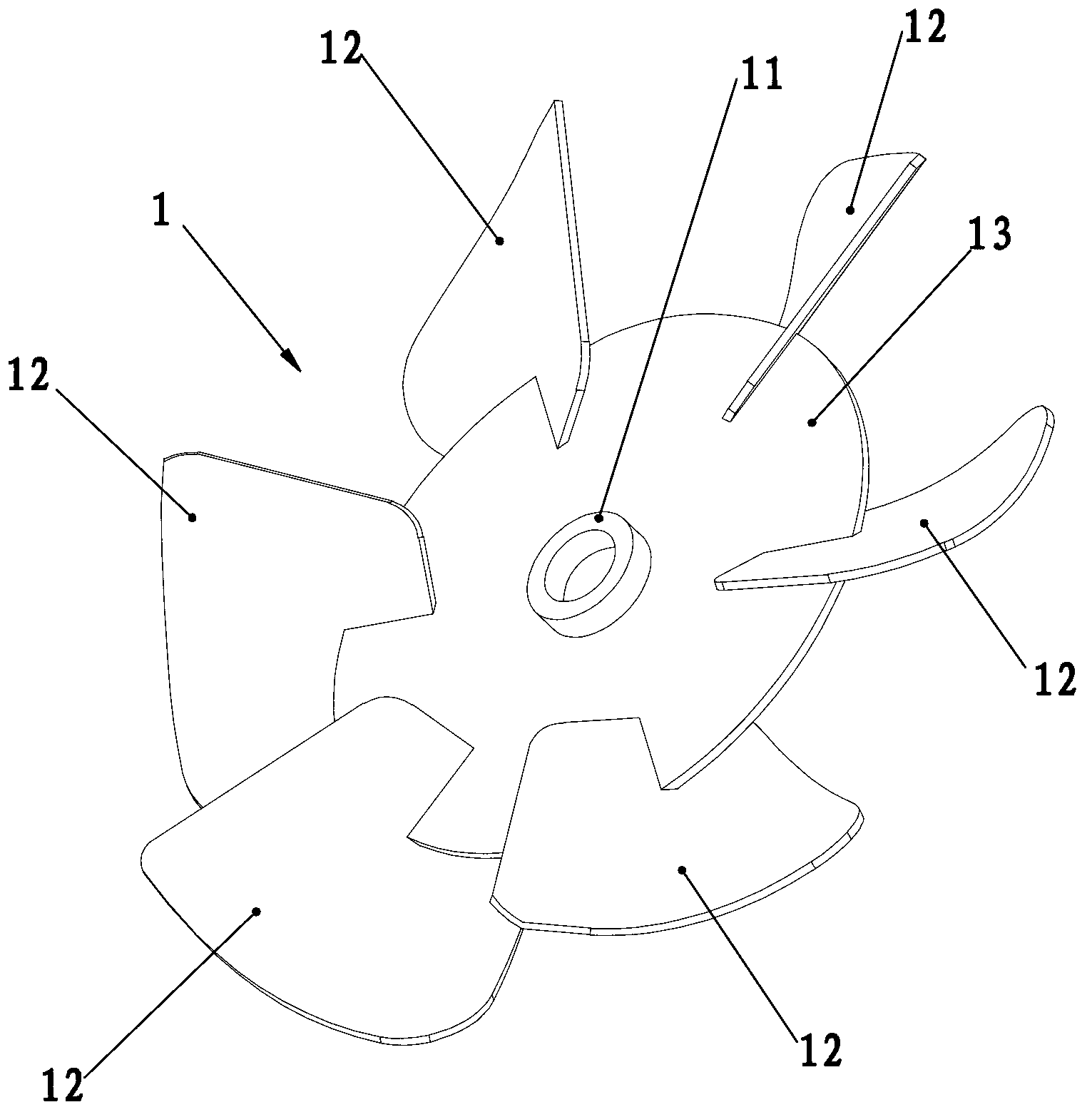 Airfoil blade disk turbine mixer used in fermentation tank