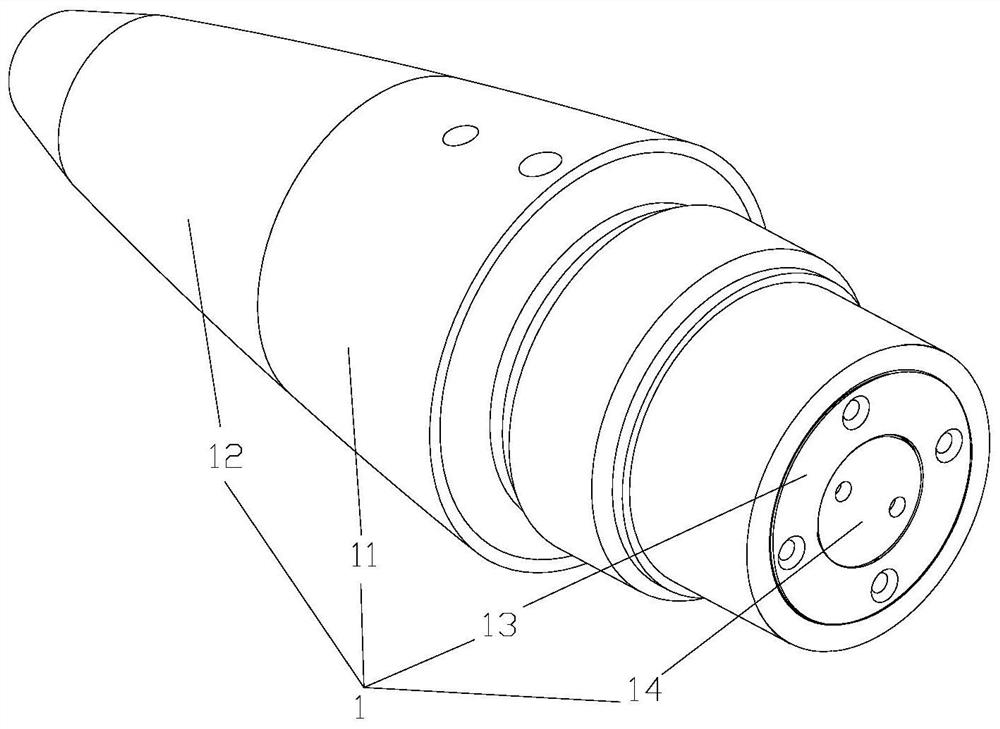 Measuring device and assembling method of measuring device