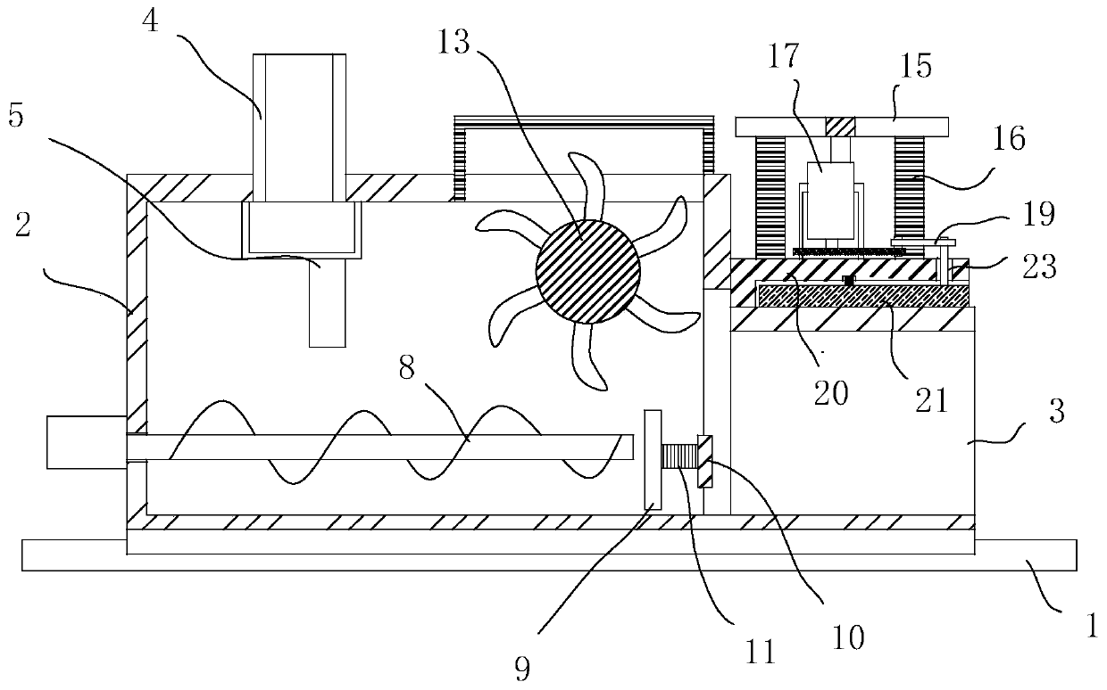 Building formwork manufacturing device