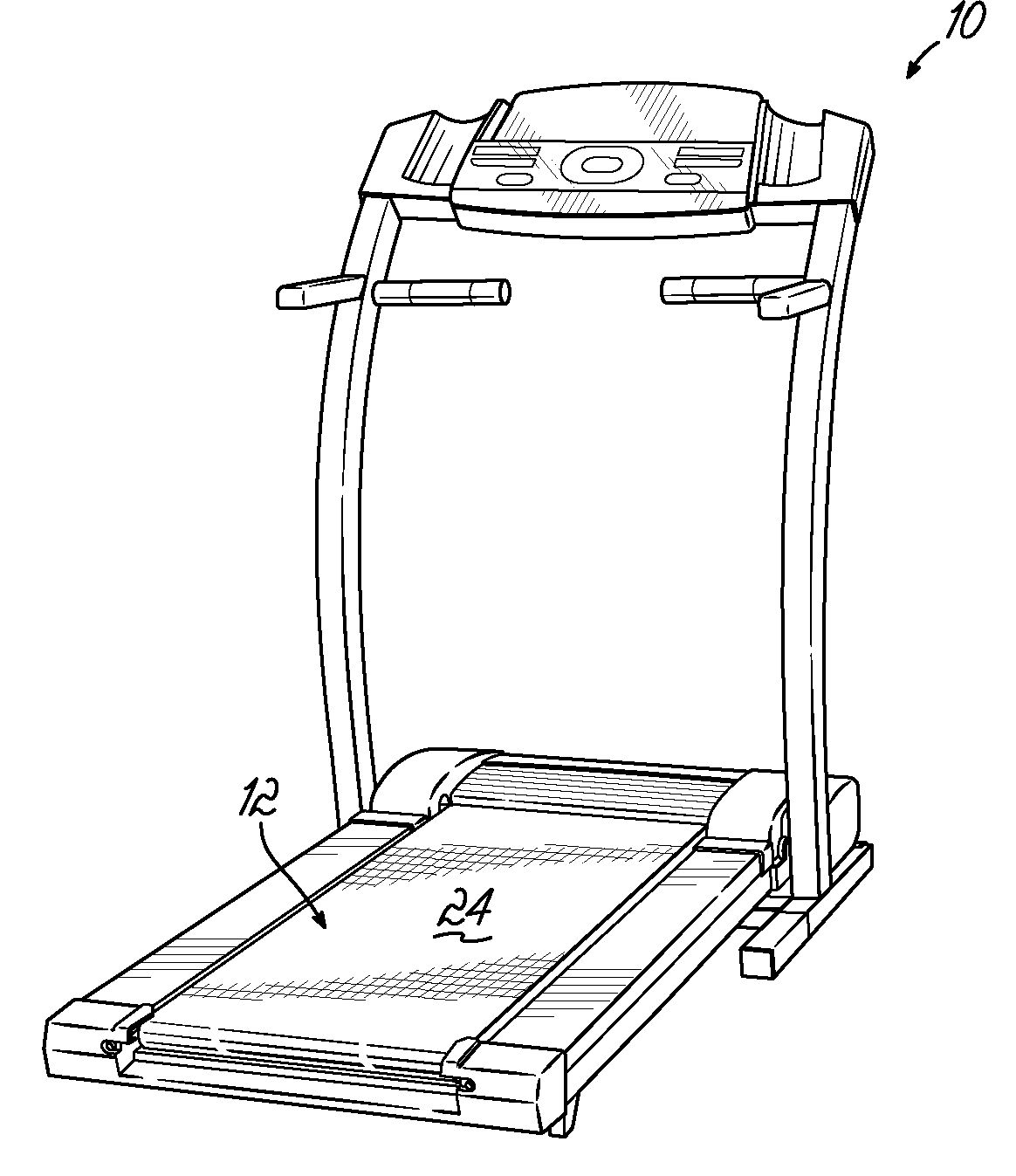 Treadmill belt with foamed cushion layer and method of making