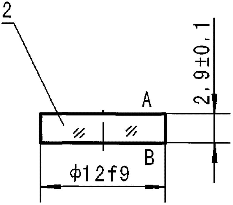 Manufacturing method of wedge-shaped lens