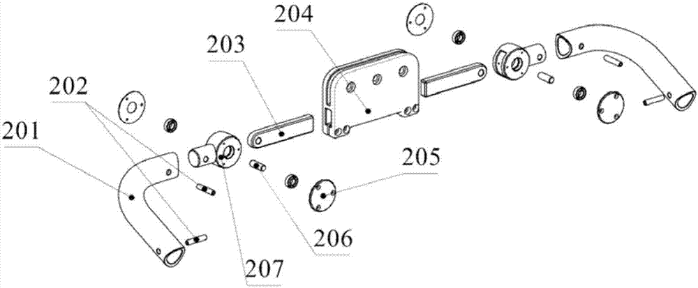 Tubular and modular wearable exoskeleton assisting device and control method thereof