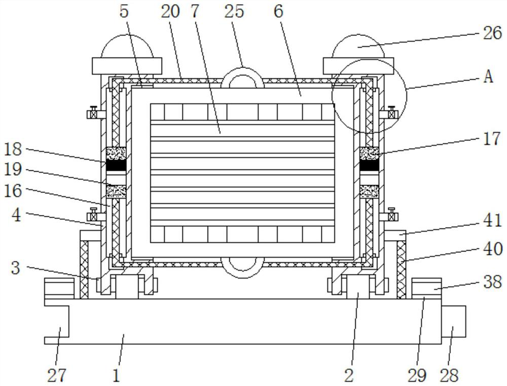 A kind of energy-absorbing highway safety anti-collision guardrail