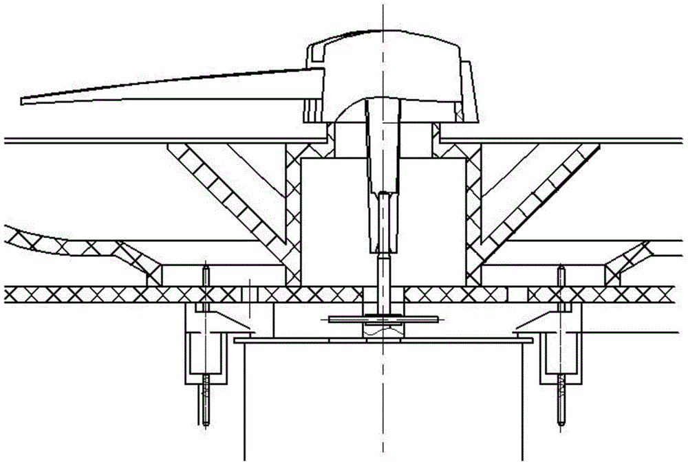 Automobile meter needle pressing joint position control module and method