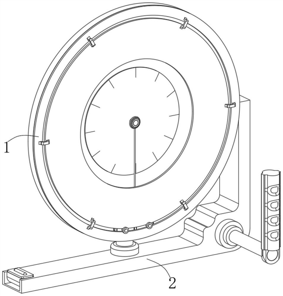 Constructional engineering perpendicularity detection device and detection method thereof