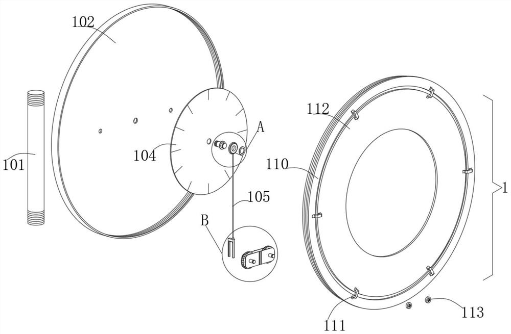 Constructional engineering perpendicularity detection device and detection method thereof