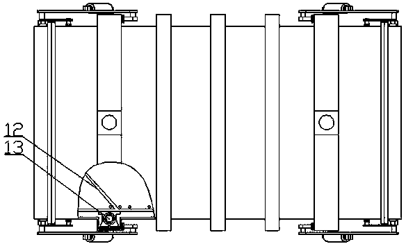 Splicing and compounding formation device of cracked stone