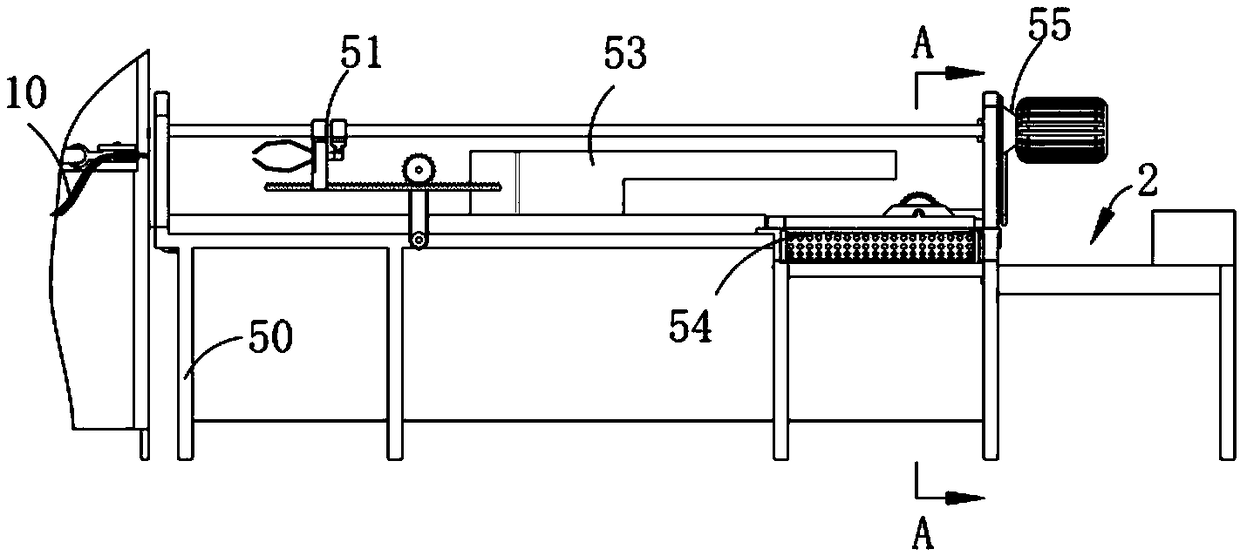 Automatic material increasing device for linen yarn production