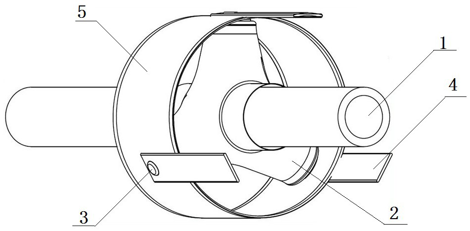 gil's fixed three-post insulator welding device