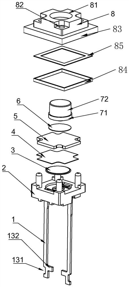 Waterproof touch switch