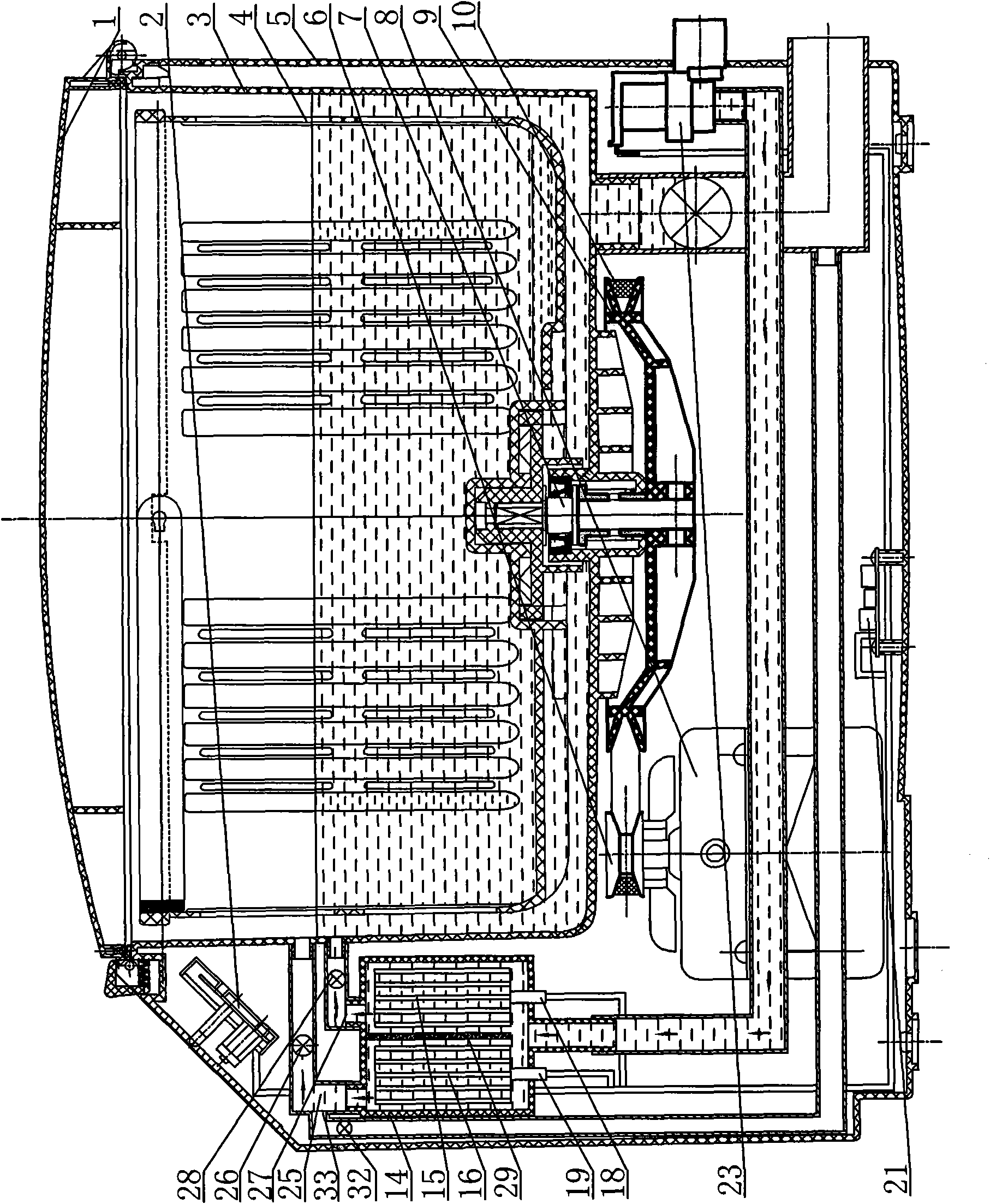 Fruit-vegetable cleaner utilizing electrolytic ionic water