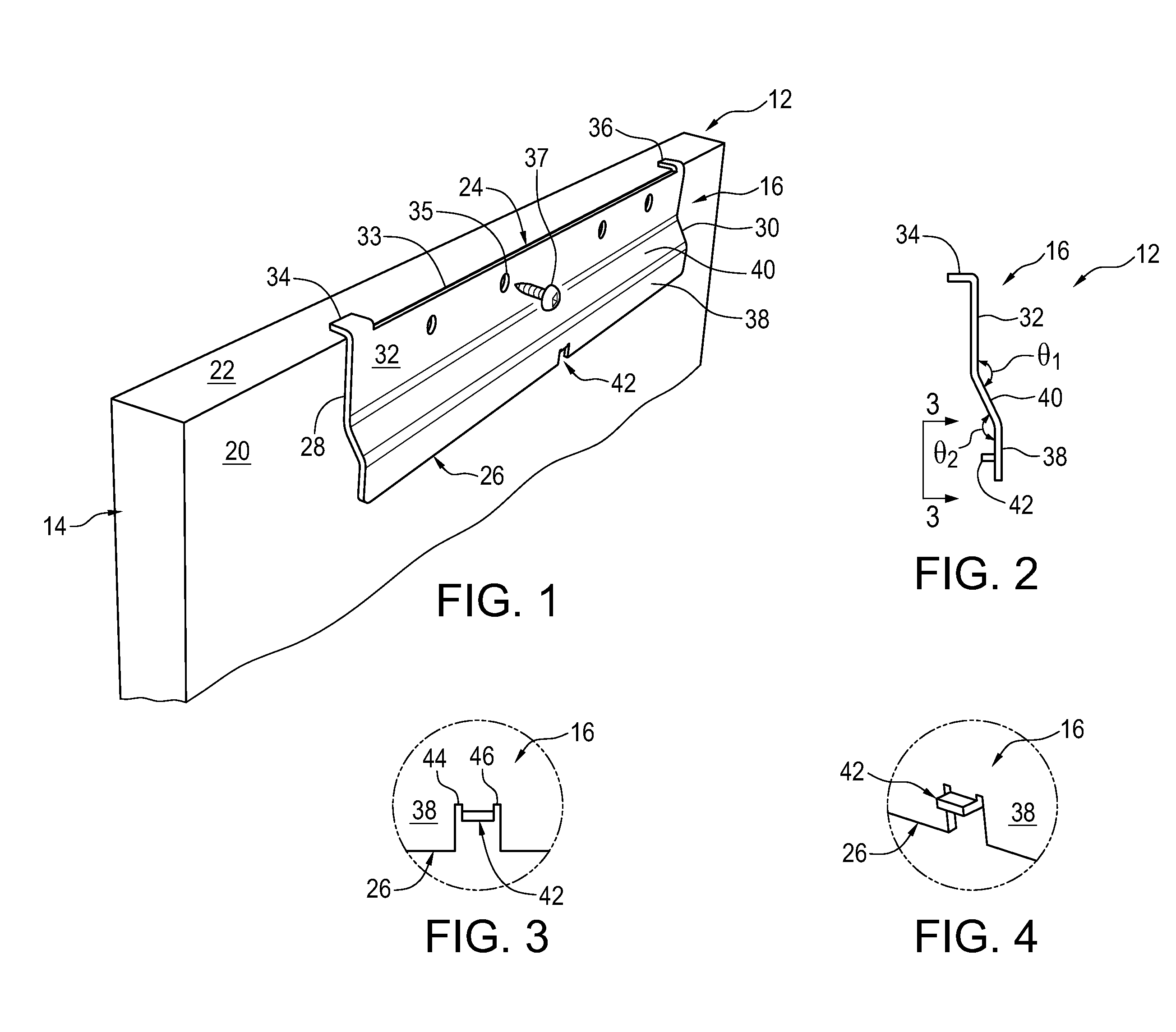 Device for hanging an object on a wall