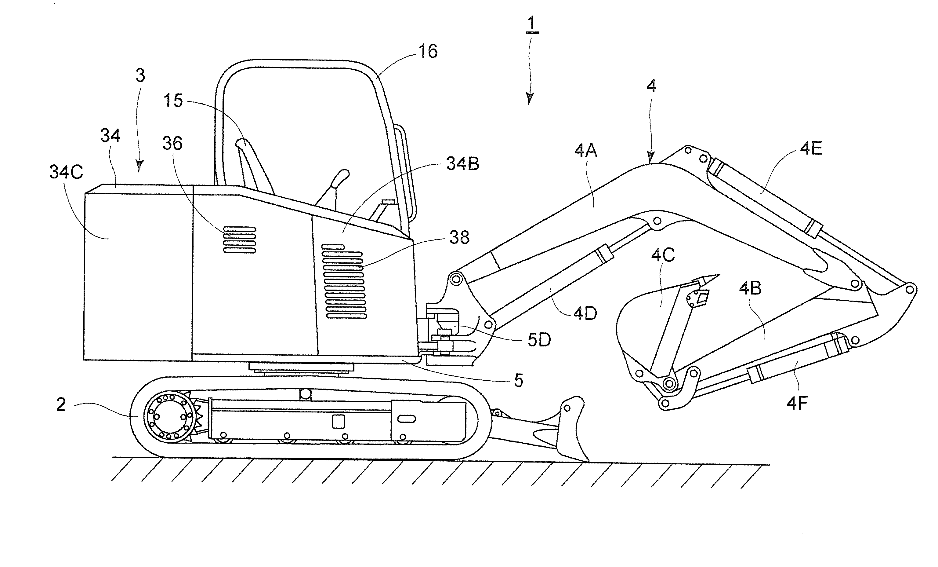 Electrical construction machine