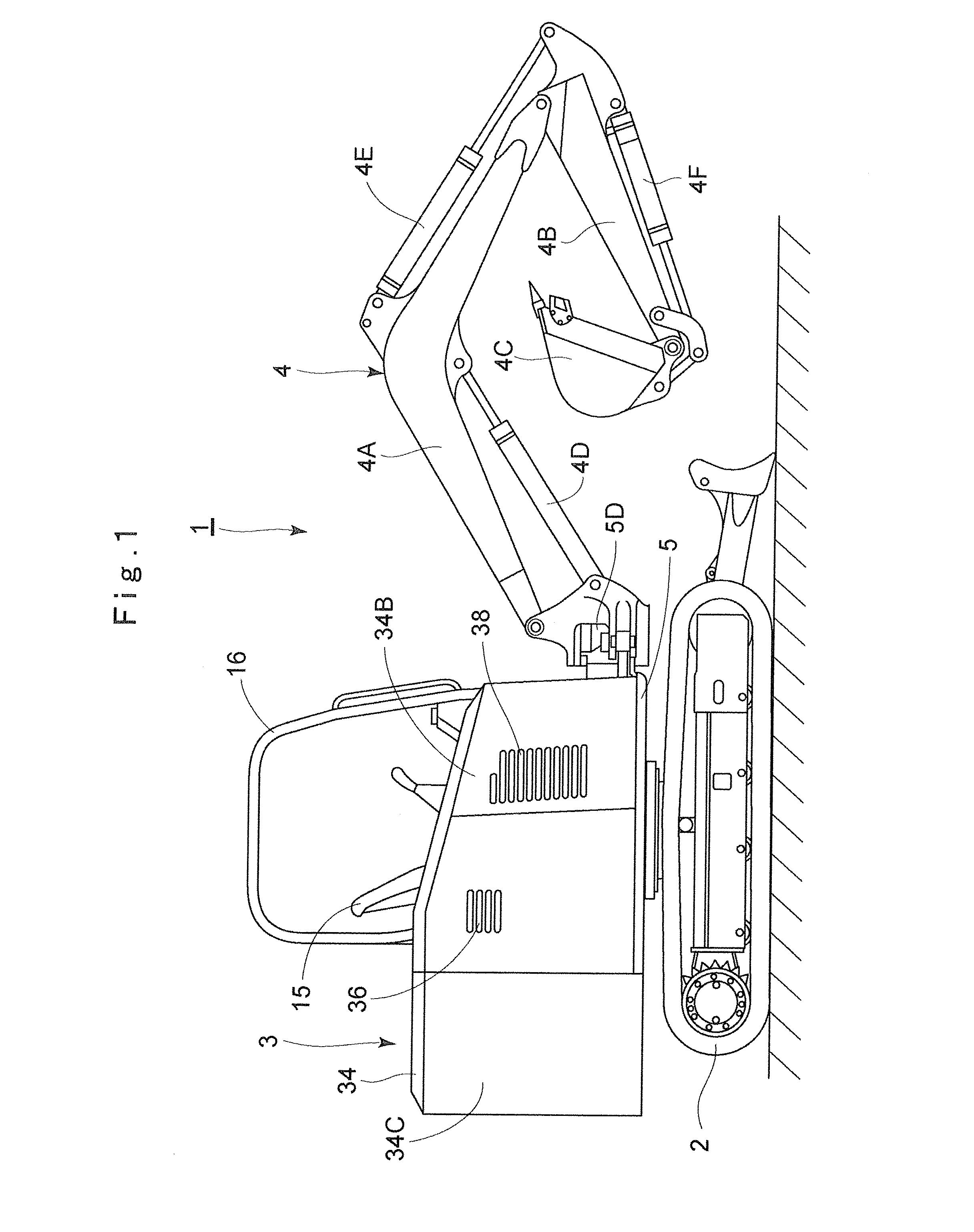 Electrical construction machine