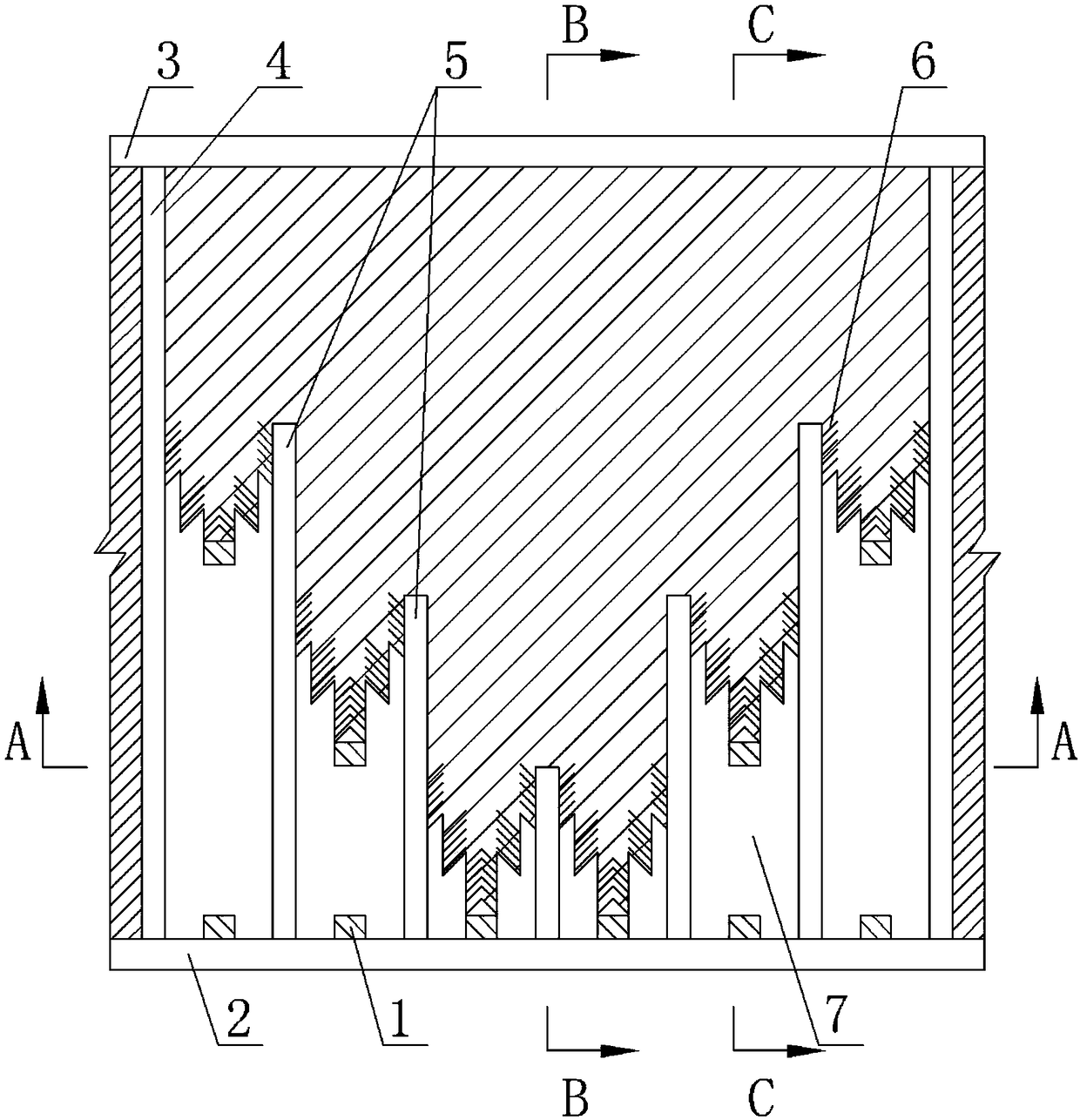 Splitting and digging-cutting type open stoping method