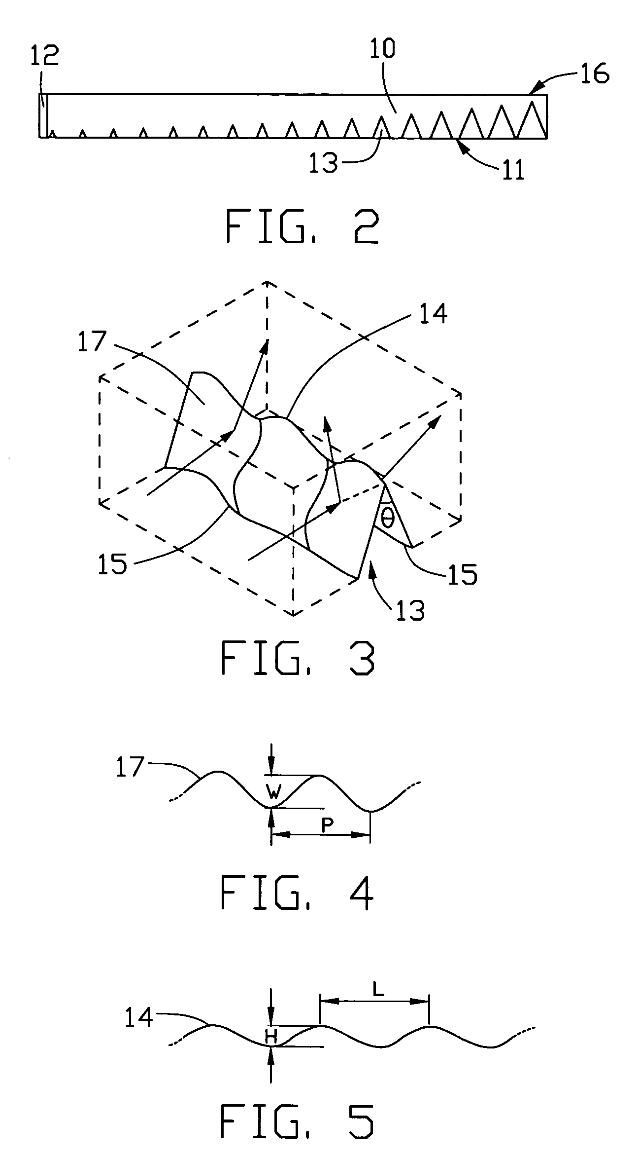 Light guide plate with v-shaped grooves and backlight module incorporating same