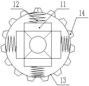 Light pole processing device