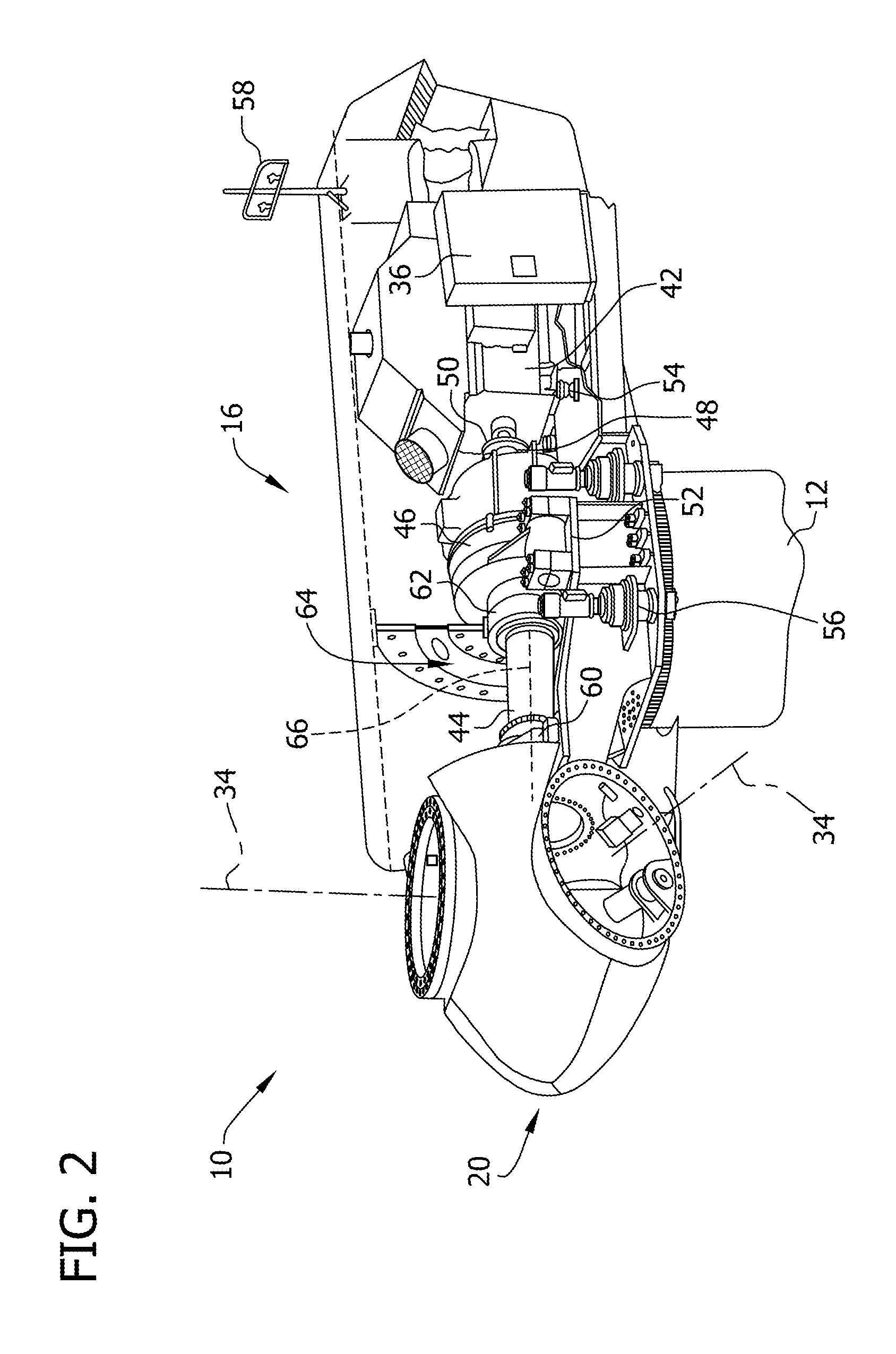 Method for controlling a wind turbine, and wind turbine arrangement