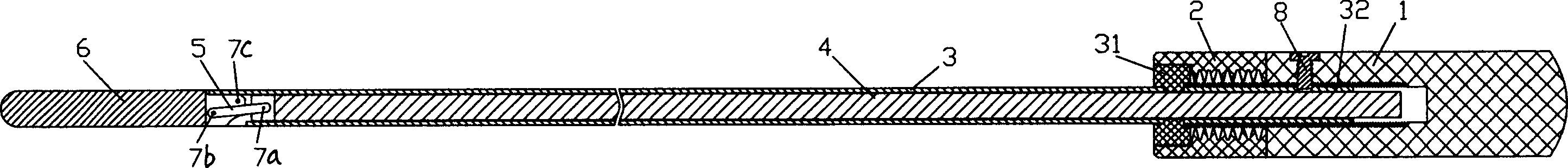 Muscle separation device for endoscopic thyroid surgery