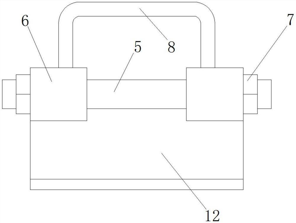 Special lifting hook for U-shaped rib