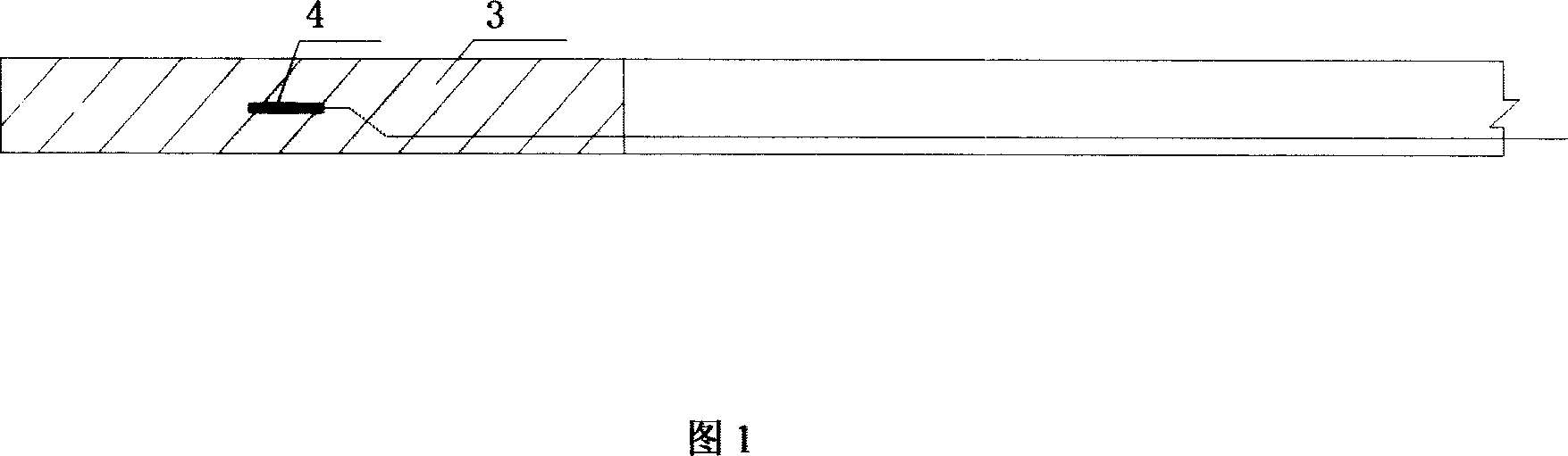 Water pressure burst hole and burst method with energy saving and environment friendship