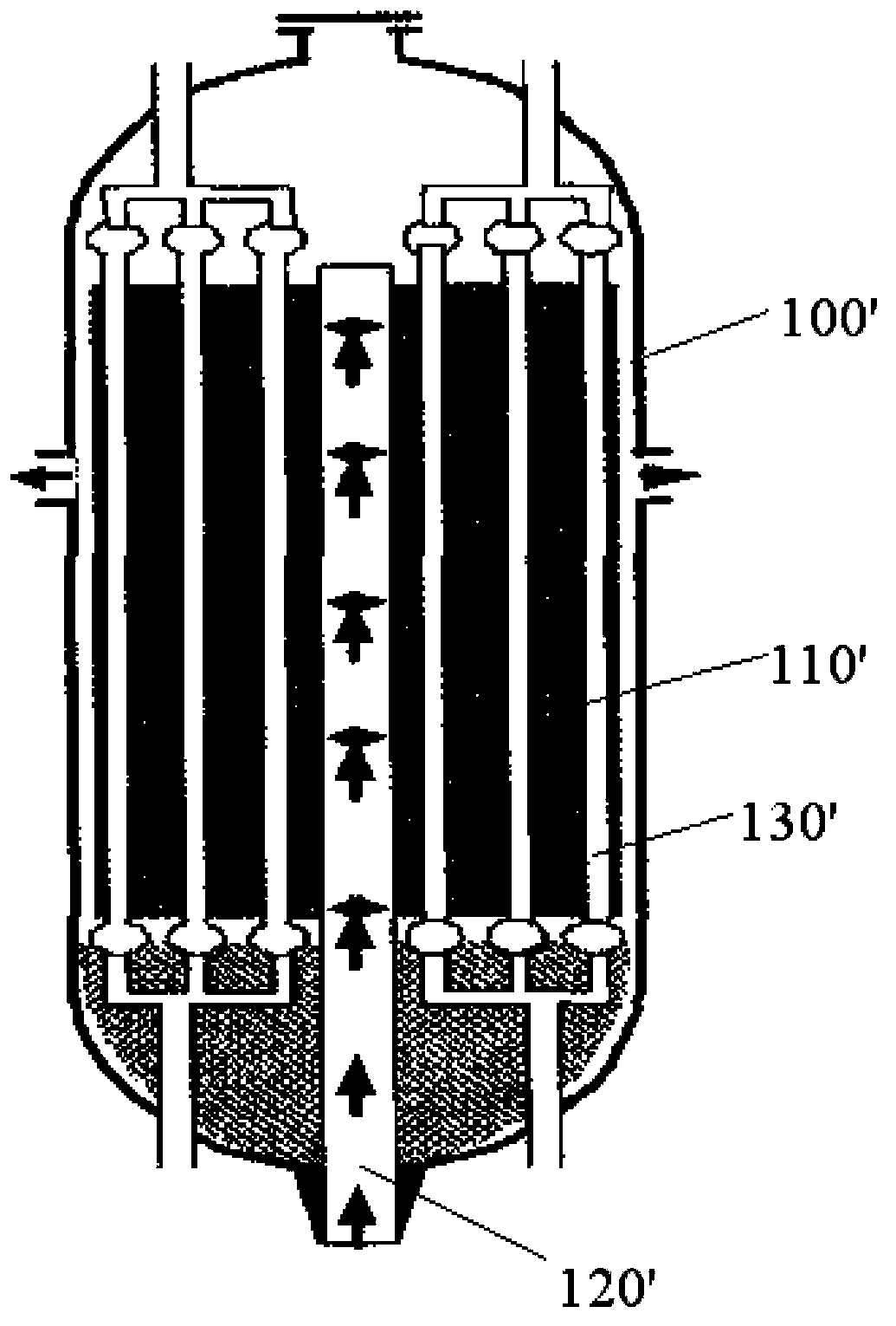 Gas-solid phase catalytic reactor