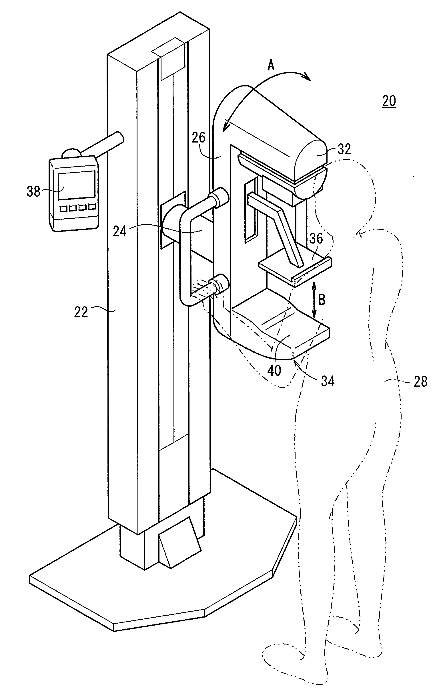 Radiation image capturing apparatus