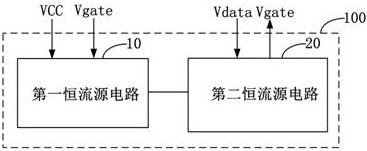 A kind of led drive circuit, lamp board and display panel