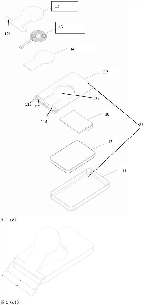 Supporting device for portable electronic equipment and wireless charging supporting device