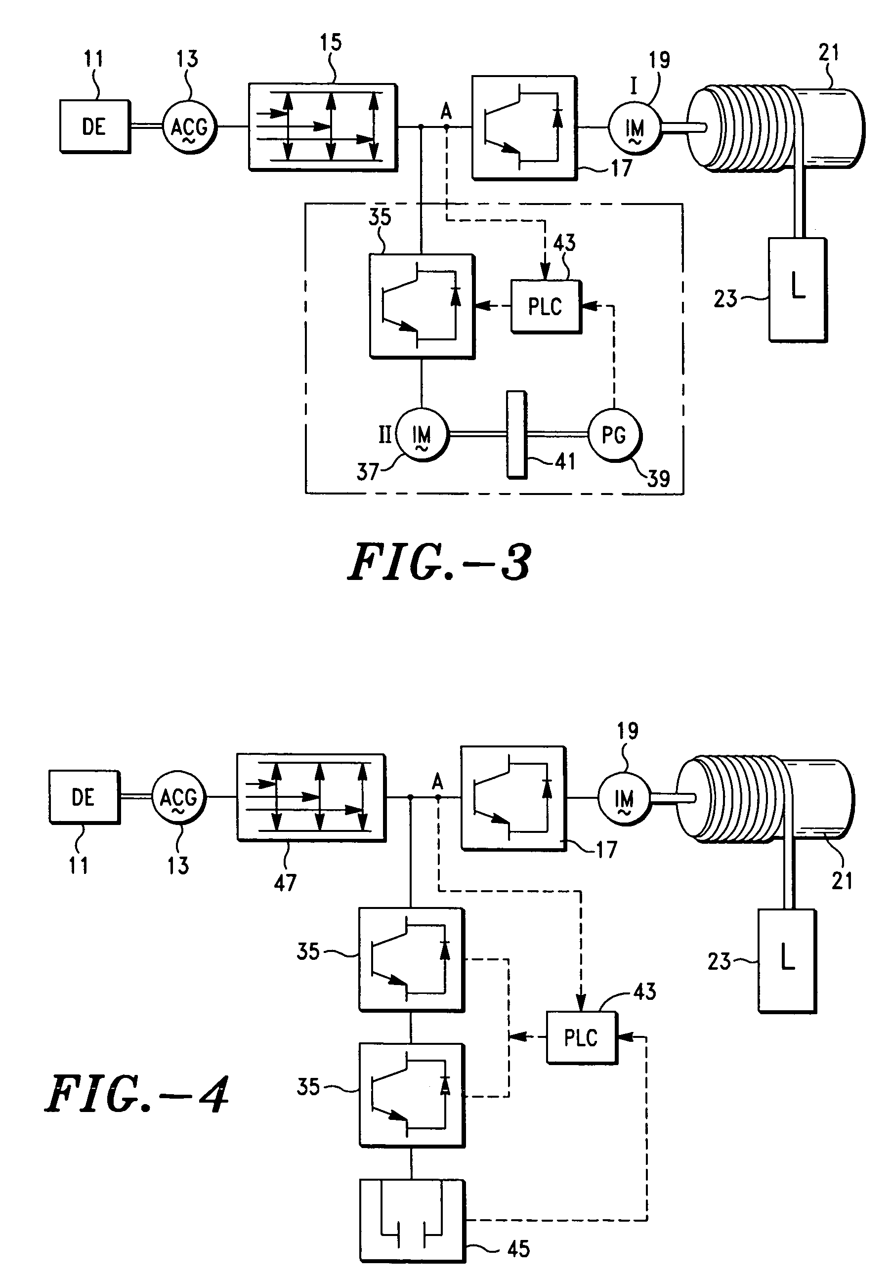 Energy storage method for load hoisting machinery