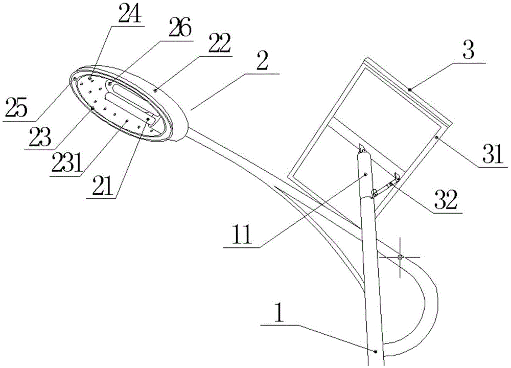 Solar street lamp