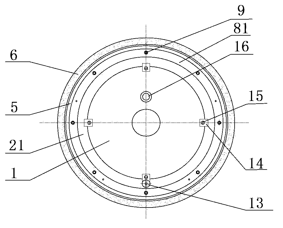 Flexible grinding and polishing compound arc sand wheel