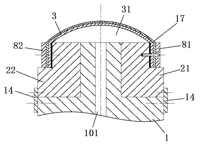 Flexible grinding and polishing compound arc sand wheel